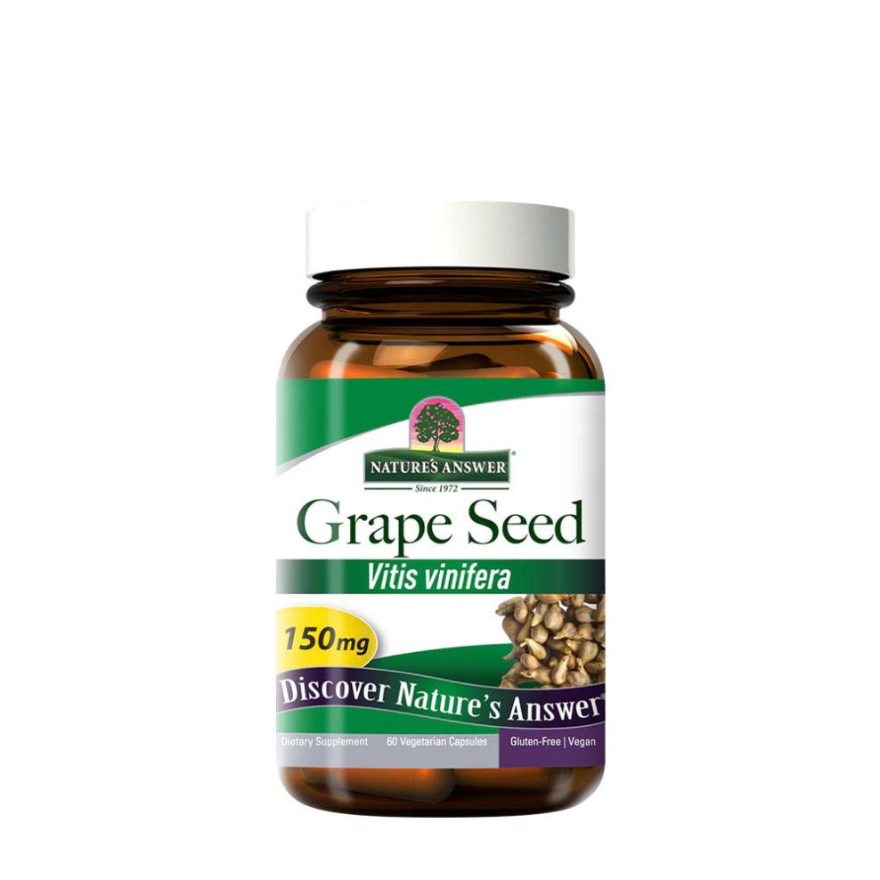 Szőlőmag-kivonat, Nature's Answer Grape Seed, 60 kapszula