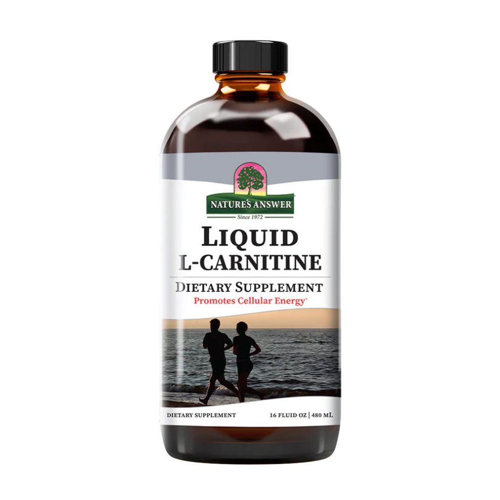 L-karnitin 1200 mg, Nature's Answer L-Carnitine 1200, 480 ml