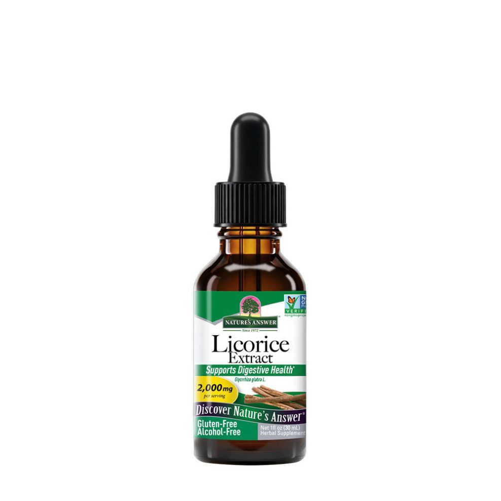 Édesgyökér-kivonat, Nature's Answer Licorice Extract, 30 ml