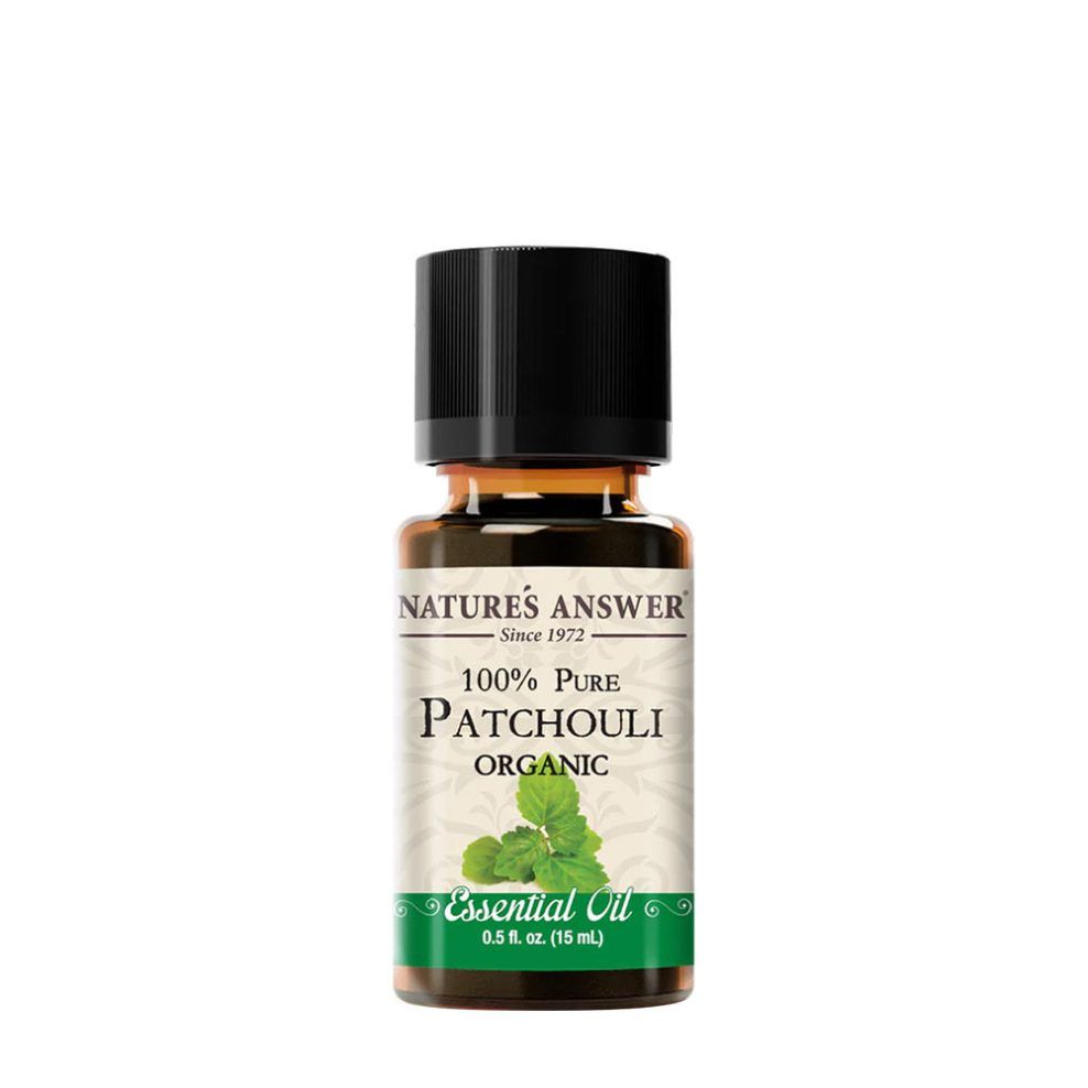 Bio pacsuli illóolaj, Nature's Answer Organic Patchouli, 15 ml