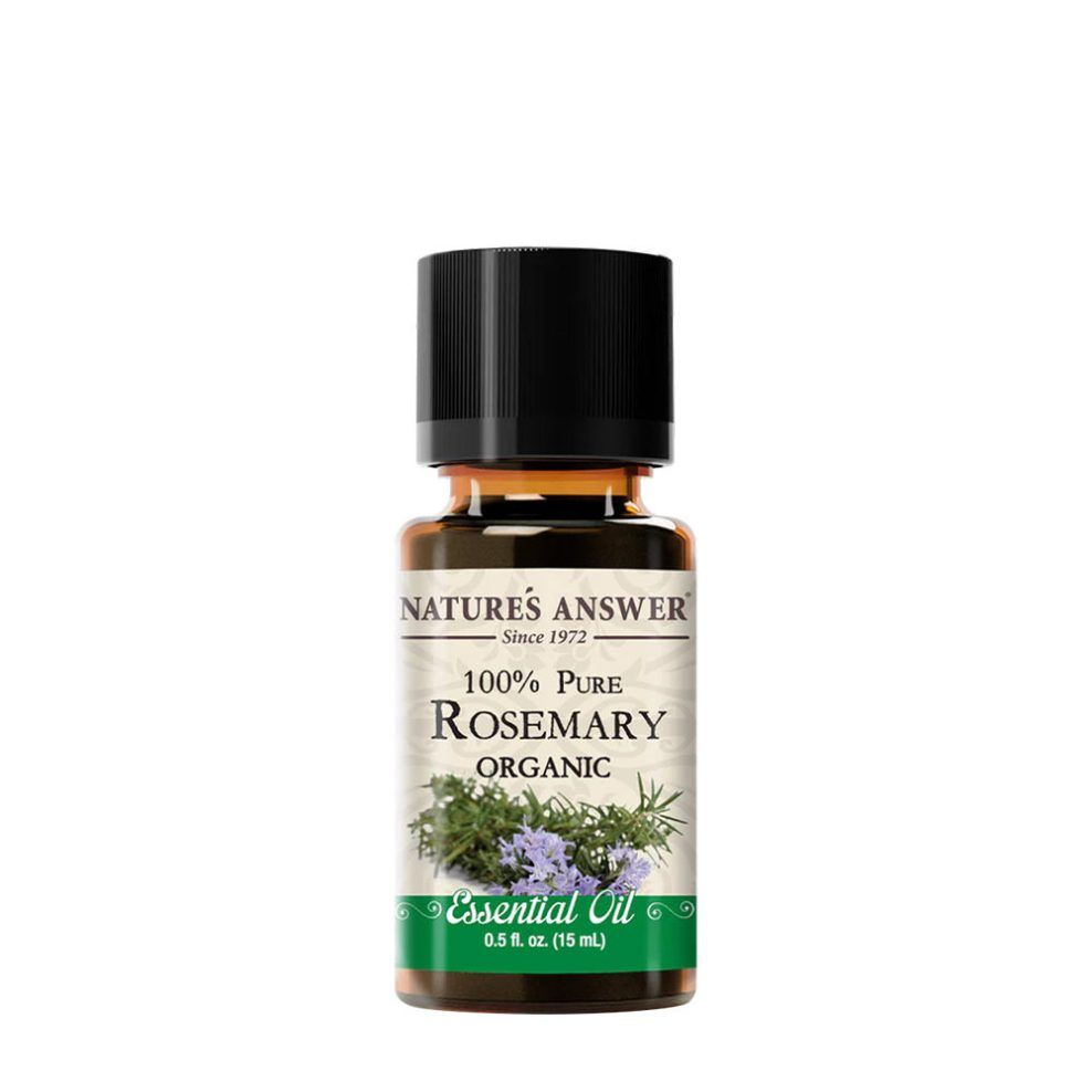 Bio rozmaring illóolaj, Nature's Answer Organic Rosemary, 15 ml