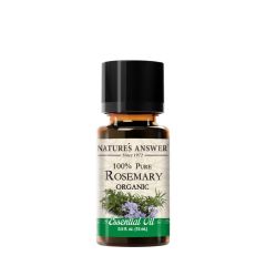 Bio rozmaring illóolaj, Nature's Answer Organic Rosemary, 15 ml