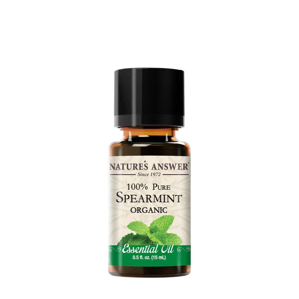 Bio fodormenta illóolaj, Nature's Answer Organic Spearmint, 15 ml