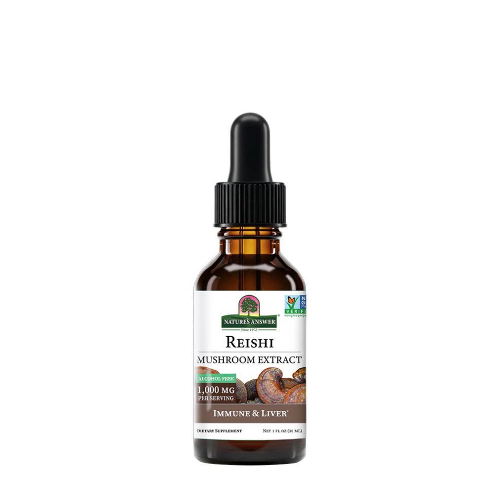 Reishi gomba kivonat, Nature's Answer Reishi Mushroom Extract, 30 ml
