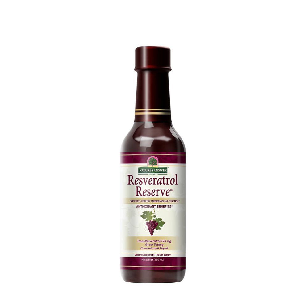 Rezveratrol-keverék, Nature's Answer Resveratrol Reserve, 150 ml