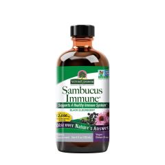 Fekete bodza folyékony kivonat, Nature's Answer Sambucus Immune Support, 120 ml