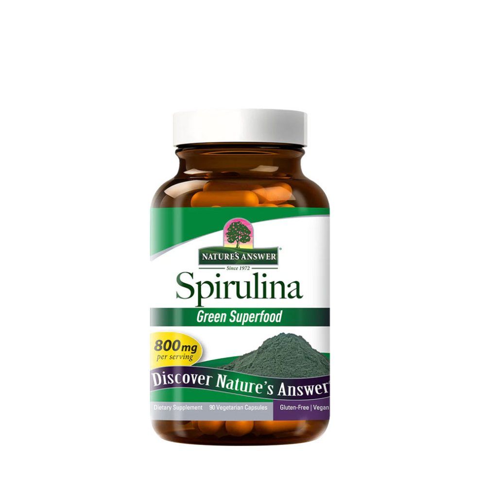 Spirulina, Nature's Answer Spirulina, 90 kapszula