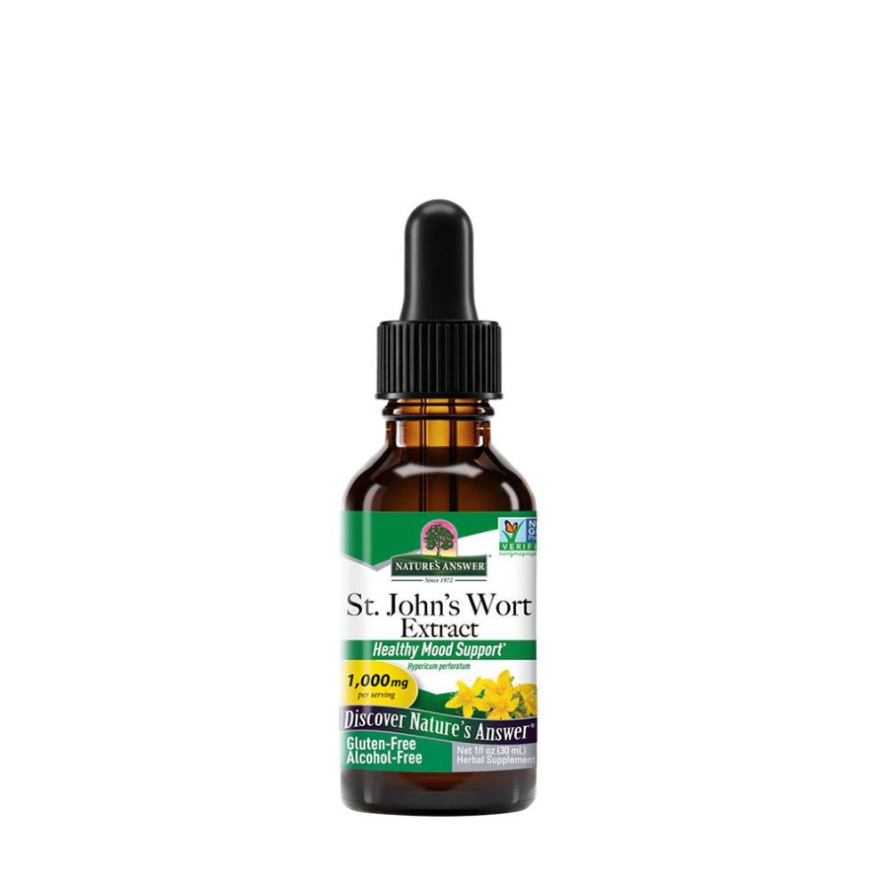 Orbáncfű kivonat, Nature's Answer St John’s Wort Extract, 30 ml