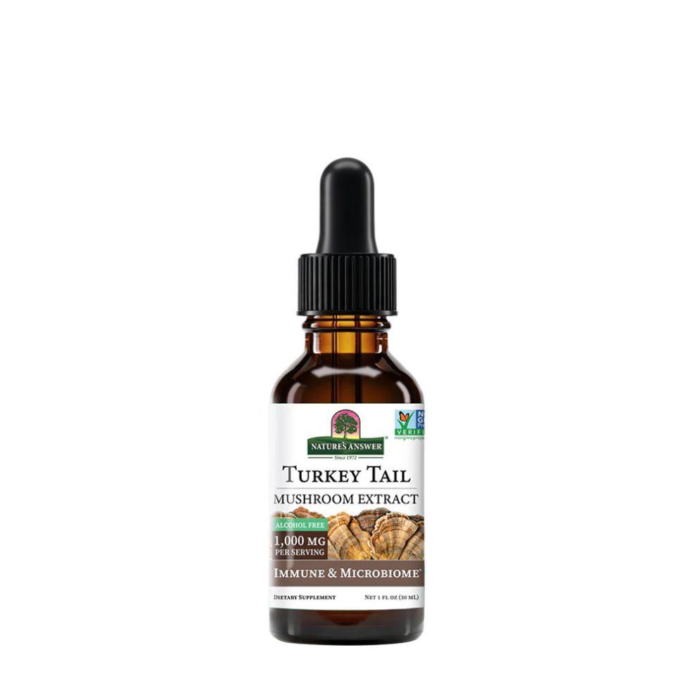 Pulykafarkú gomba kivonat, Nature's Answer Turkey Tail Extract, 30 ml