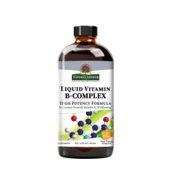 B-vitamin-komplex, Nature's Answer Vitamin B-Complex Liquid, 480 ml