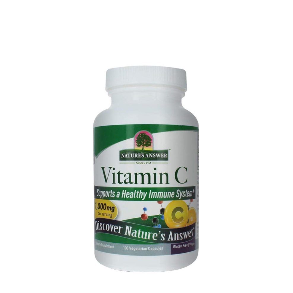 C-vitamin 1000 mg, Nature's Answer Vitamin C 1000mg, 100 kapszula