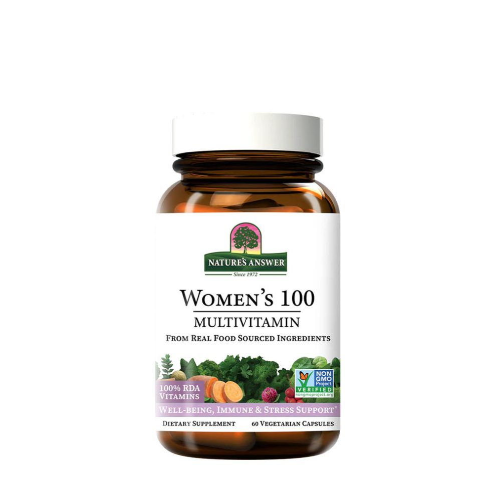Női multivitamin, Nature's Answer Women’s 100 Multivitamin, 60 kapszula