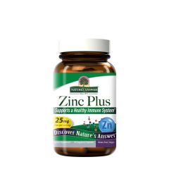 Cink komplex, Nature's Answer Zinc Plus, 60 kapszula