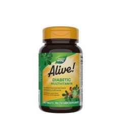 Multivitamin cukorbetegeknek, Nature's Way Alive!® Diabetic Multivitamin, 60 tabletta