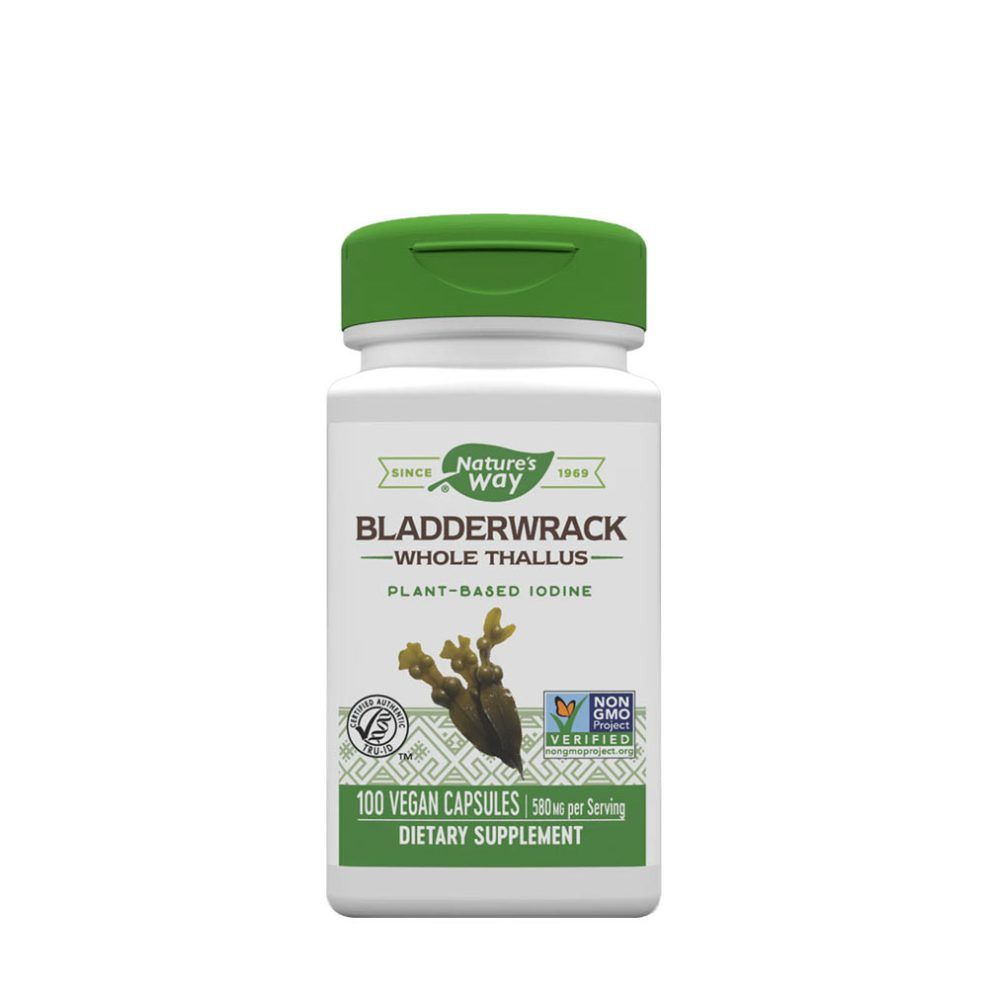 Hólyagmoszat, Nature's Way Bladderwrack, 100 kapszula