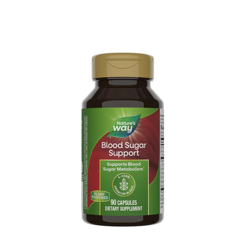 Gyógynövény- és ásványianyag-komplex, Nature's Way Blood Sugar Manager, 90 kapszula
