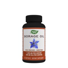 Borágóolaj, Nature's Way Borage Oil, 60 lágykapszula