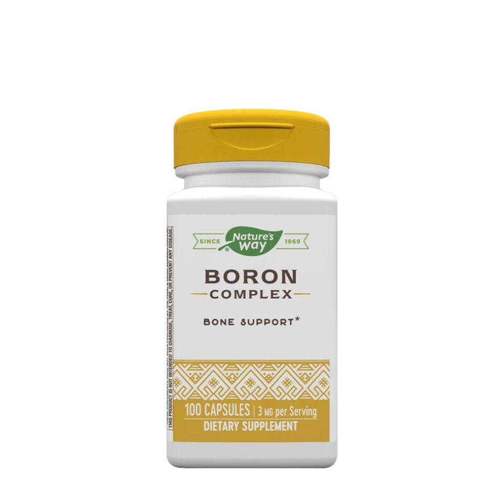 Bór-komplex, Nature's Way Boron Complex, 100 kapszula