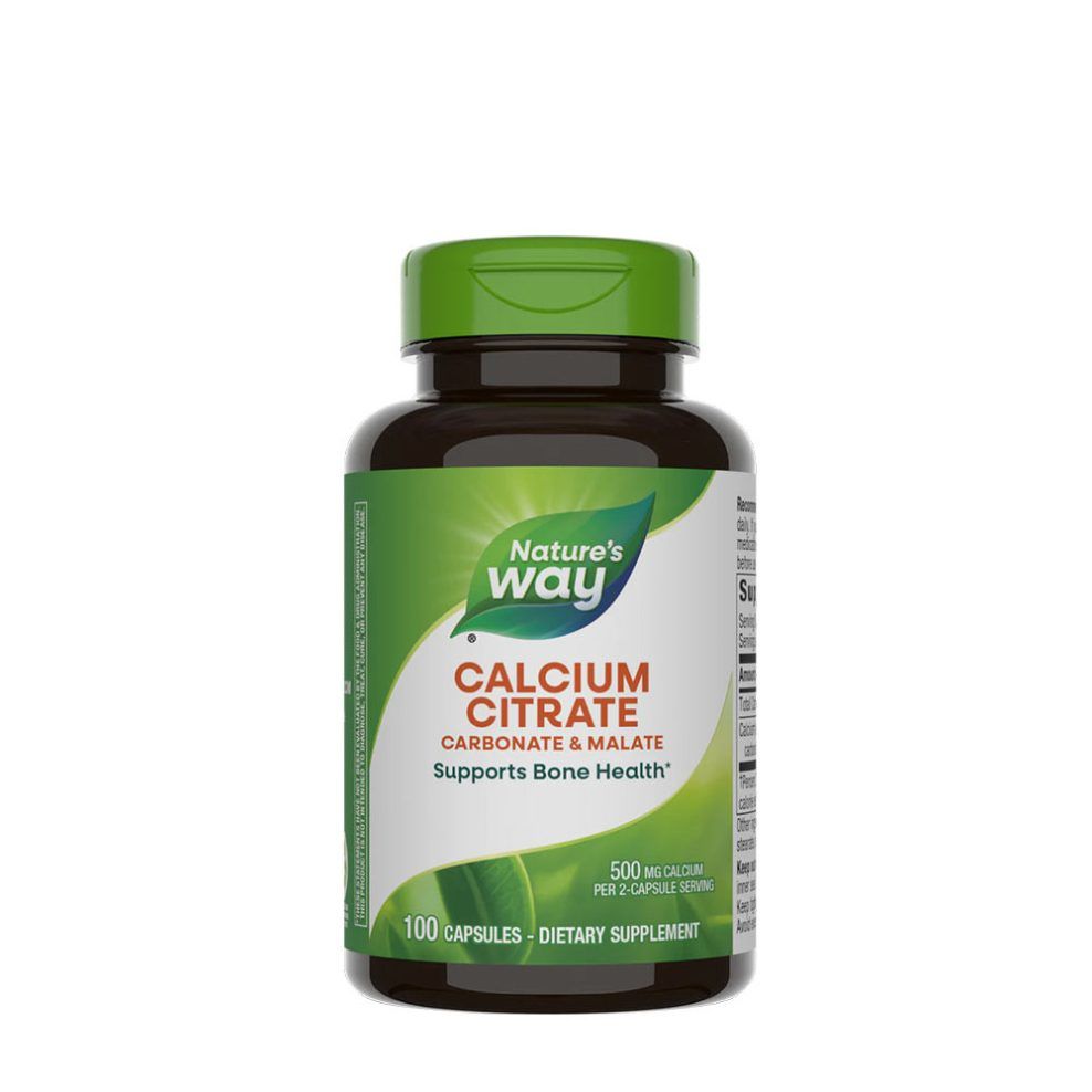 Kalcium-citrát, Nature's Way Calcium Citrate, 100 kapszula