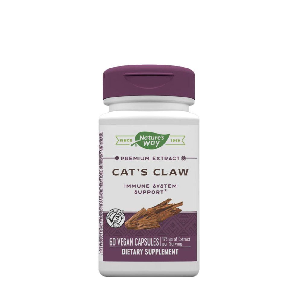 Macskakarom prémium kivonat, Nature's Way Cat’s Claw Premium Extract, 60 kapszula