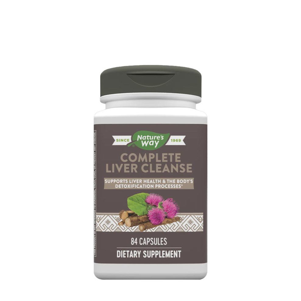 Gyógynövény-komplex máriatövissel, Nature's Way Complete Liver Cleanse, 84 kapszula