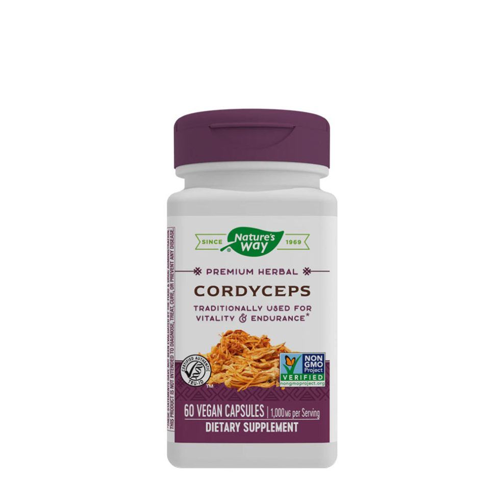 Cordyceps gombakivonat, Nature's Way Cordyceps, 60 kapszula