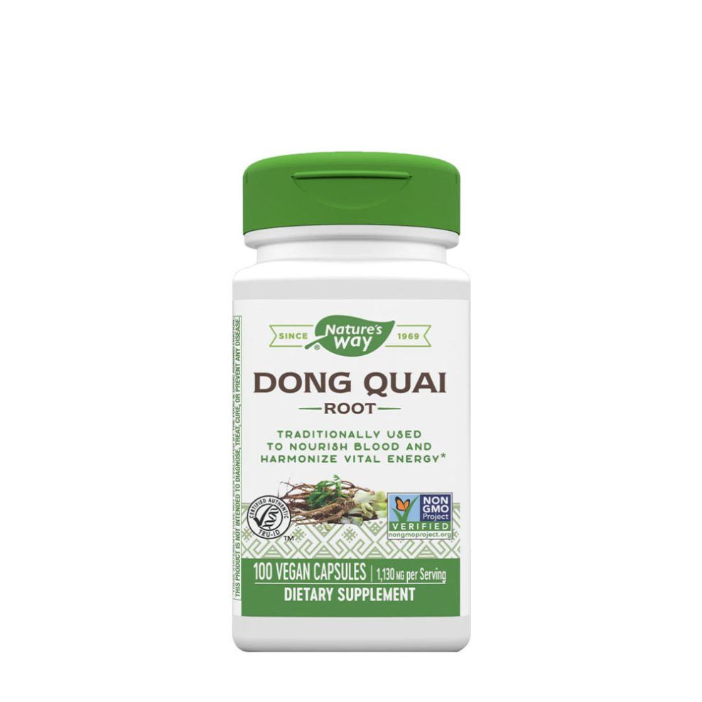 Dong quai gyökér, Nature's Way Dong Quai Root, 100 kapszula