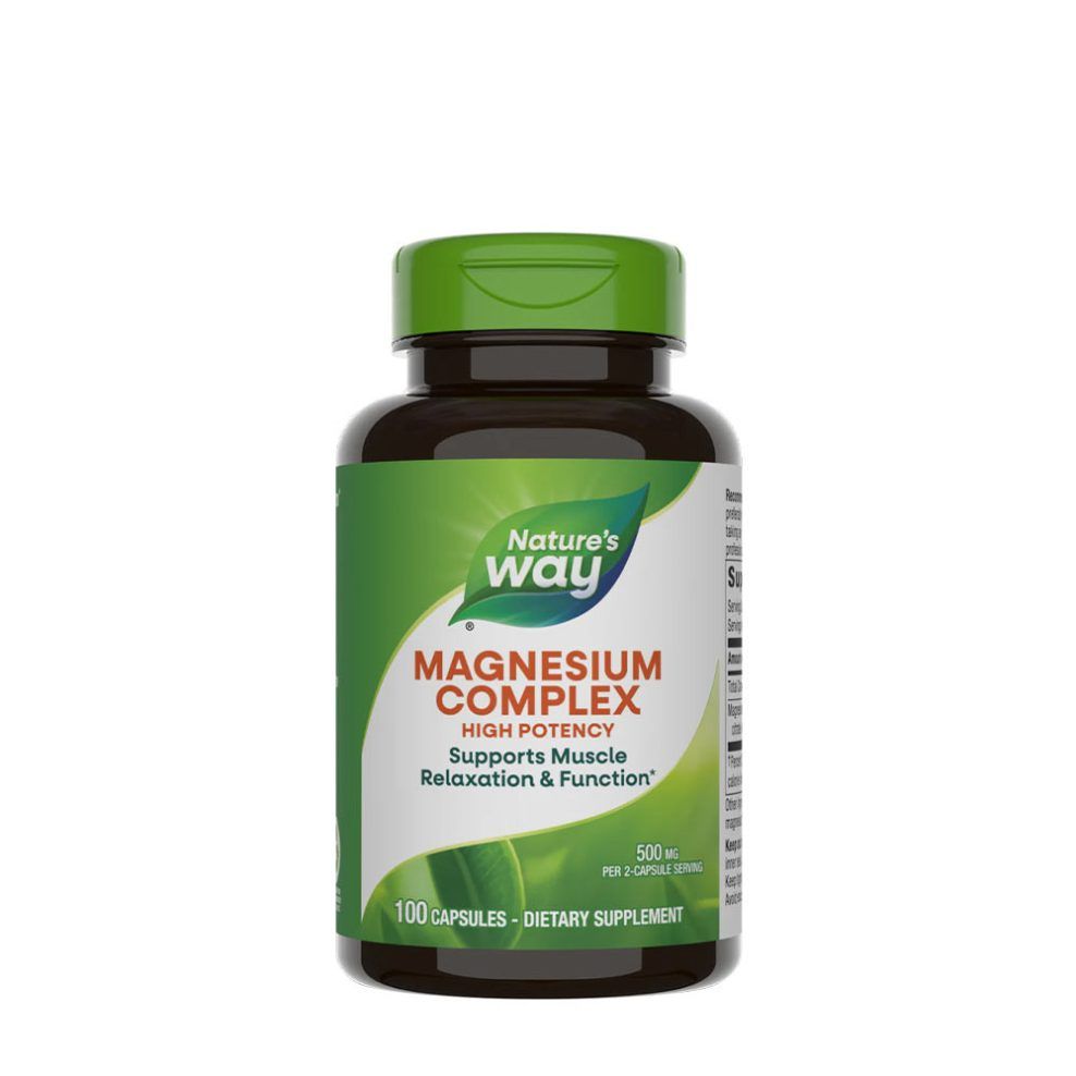 Magnéziumkomplex, Nature's Way Magnesium Complex, 100 kapszula