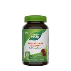 Melatonin gumivitamin, Nature's Way Melatonin Gummies, 120 gumicukor, eper íz