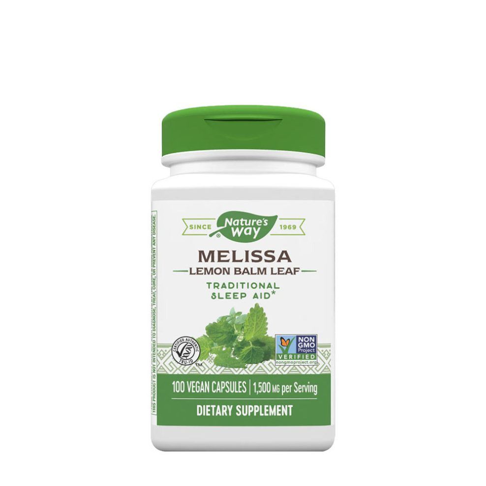 Citromfű, Nature's Way Melissa-Lemon Balm, 100 kapszula