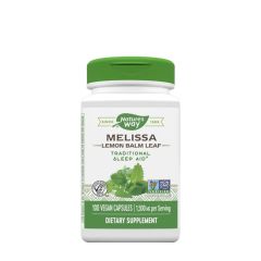 Citromfű, Nature's Way Melissa-Lemon Balm, 100 kapszula