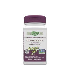 Olajfalevél-kivonat, Nature's Way Olive Leaf Premium Extract, 60 kapszula