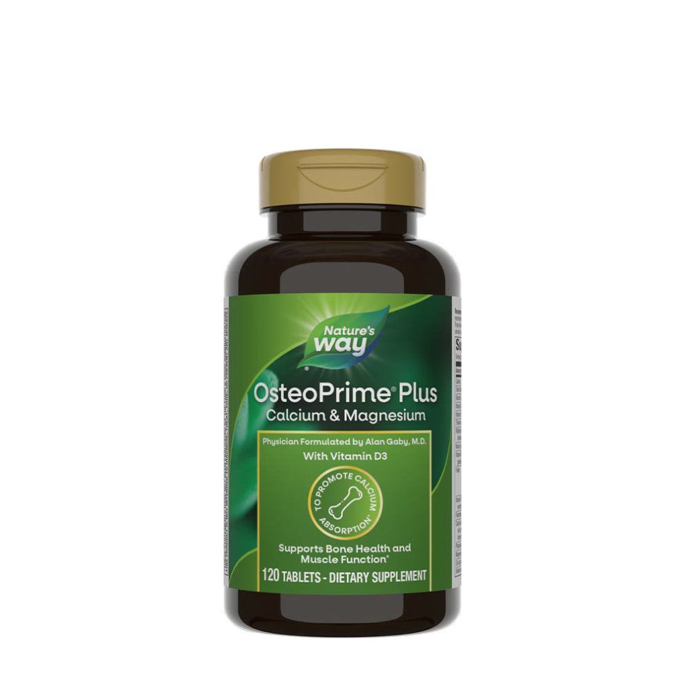 Kalcium- és ásványianyag-komplex, Nature's Way OsteoPrime® Plus, 120 tabletta