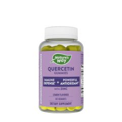 Kvercetin cinkkel, Nature's Way Quercetin Gummies with Zinc, 60 gumicukor, citrom íz