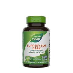 Csúszós szilfa kérge, Nature's Way Slippery Elm Bark, 100 kapszula