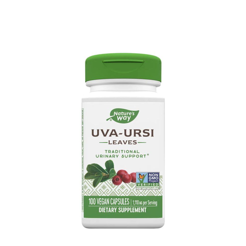 Medveszőlőlevél, Nature's Way Uva Ursi Leaves, 100 kapszula