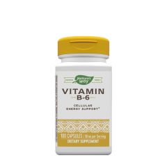 B6-vitamin, Nature's Way Vitamin B6, 100 kapszula