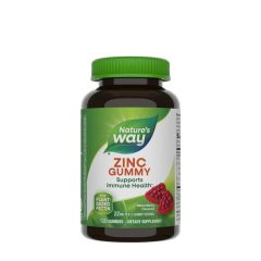 Cink gumivitamin, Nature's Way Zinc Gummies, 120 gumicukor, vegyes bogyós gyümölcs íz