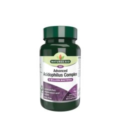 Acidophilus probiotikum 5 milliárd, Natures Aid Acidophilus 5 billion, 60 kapszula