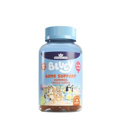Csonttámogató gumivitamin, Natures Aid Bluey Bone Support Gummies, 30 gumicukor, trópusi íz