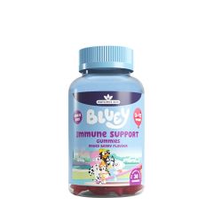Immunrendszert támogató gumivitamin, Natures Aid Bluey Immune Support Gummies, 30 gumicukor, vegyes bogyós gyümölcs íz