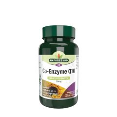 Q10 koenzim 30 mg, Natures Aid Co-Enzyme Q10 30 mg, 30 lágykapszula