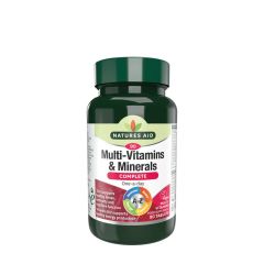 Komplett multivitamin és ásványianyag, Natures Aid Complete Multi-Vitamins & Minerals, 90 tabletta