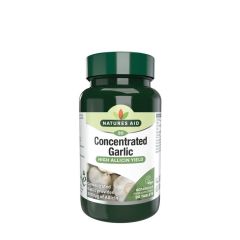 Koncentrált fokhagymakivonat 2000 mcg, Natures Aid Concentrated Garlic 2000 mcg, 90 tabletta