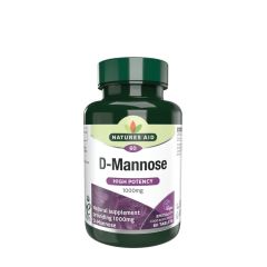 D-mannóz 1000 mg, Natures Aid D-Mannose 1000 mg, 60 tabletta