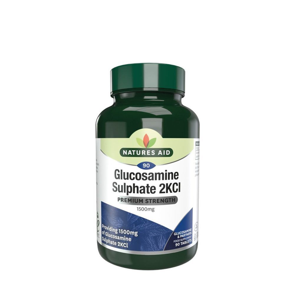 Glükozamin-szulfát 1500 mg, Natures Aid Glucosamine Sulphate 1500mg, 90 tabletta