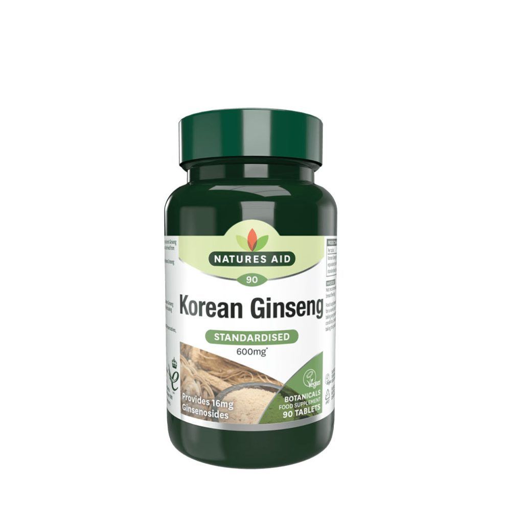 Koreai ginzeng, Natures Aid Korean Ginseng, 90 tabletta