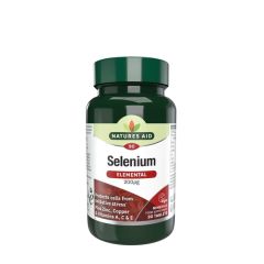Szelén 200 µg, Natures Aid Selenium 200 mcg, 90 tabletta