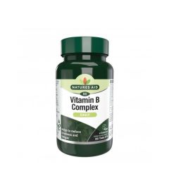 B-vitamin-komplex, Natures Aid Vitamin B Complex, 90 tabletta