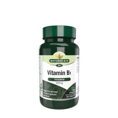 B1-vitamin 100 mg, Natures Aid Vitamin B1 100 mg, 90 tabletta